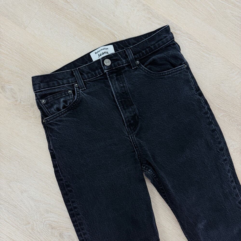 Women’s Reformation Jeans Liza High Straight Crop Size 28 - Picture 2 of 8